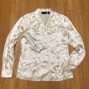 Vintage silk button up Liz Claiborne